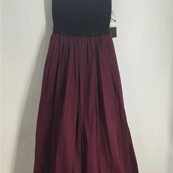 Aidan Mattox Embillished Jersey Taffeta Ballgown Holiday Party NWT Size 6 - Picture 7 of 16